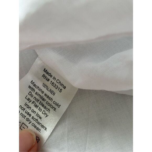 NWT Renwick RNWK Square Neck Linen Shift Dress, $115 XS A13 - Picture 5 of 8